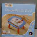 Kikidex Toddlers Toys Age 13, Magnetic Drawing Board, Toddler Girl Toys for 12 Year Old, Doodle Board Pad Learning and Educational Toys for 1 2 3 Year Old Baby Kids Birthday Gift (Dark Blue)