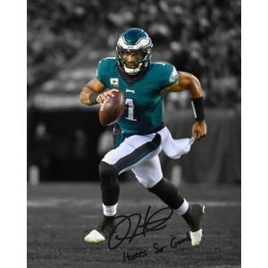 WHZKCYH American Football Sports Eagles Poster For Kids Fun Teen Birthday Christmas Gifts Jalen Hurts Rugby Star Posters Canvas Wall Art Print Picture For Home Room Decor (24"L x 36"W)