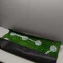 Field Hockey Training Mat  5ft3ft Artificial Grass Pad | Stickhandling Zones & Realistic Turf for Home Drills  Ideal Gift for Hockey Enthusiasts