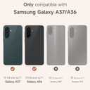 SURITCH for Samsung Galaxy A37/A36 5G Case, Compatible with MagSafe, Shockproof Bumper Cover Slim Magnetic Protective Cases with Camera Cover & Adjustable Metal Kickstand for Galaxy A37/A36 5G, Blue
