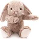 WEIGEDU Bunny Rabbit Stuffed Animals Plush Toys for Kids Girls Boys Baby Birthday Bedtime Gift, 17.7 inches