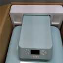 HTVRONT Auto Heat Press Machine 15x15 for T Shirts - Professional Heat Transfer Machine with Auto-Release - Fast & Even Heating for HTV, Sublimation Projects, Light Blue