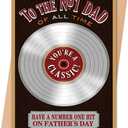 2 x Fathers Day Card Gift for Dad, Father's Day Card from Daughter Son