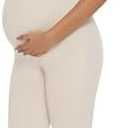 POSHDIVAH Women's Maternity Jumpsuit Romper Pregnancy Short Sleeve T Shirts Bodycon Bodysuit Shapewear L