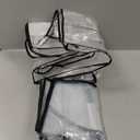 4 Pack - Dress Bags for Gowns Long W/ 4" Gussetes, 60'' Long Garment Bags for Gowns,Clear Garment Bags for Hanging Clothes, Dress Garment Bag for Storage and Travel - 24'' x 60''