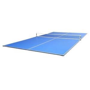 JOOLA Ping Pong Conversion Top with Net Set for Billiard and Pool Tables - Regulation Top Converts Billiards into Ping Pong Table - Includes Foam Padding for Protection - Steel Frame Option