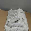 White Round Rug 6Ft for Bedroom, Circular Circle Area Rugs for Living Room, Large Soft Fluffy Shaggy Carpet for Teen Girls Boys, Kids Home Decor Aesthetic, Plush Throw Rugs for Dorm Nursery Playroom,  6' (Round), White