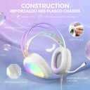 Headset with Mic, RGB Wired Gaming Headset with Surround Sound, Noise Canceling Gaming Headphones for PC, PS5/PS4, Laptop, Mac, Nintendo- HG8959