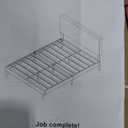 LUBEDCY Queen Size Velvet Platform Bed Frame with Upholstered Headboard, Sturdy Wooden Slats, No Springs Required, Easy to Assemble, Noiseless Sleep, Light Grey