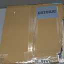 Americanflat 16x16 Picture Frame with Polished Plexiglass - Use as 12x12 Frame with Mat or Display 16x16 Photo Without Mat - Hudson Collection - Wide Square Frames for Wall Display - Natural Oak