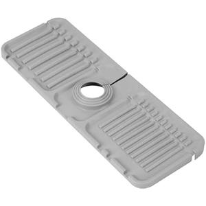 Silicone sink pad for kitchen sink, keeping the sink surface dry and free of residual water droplets