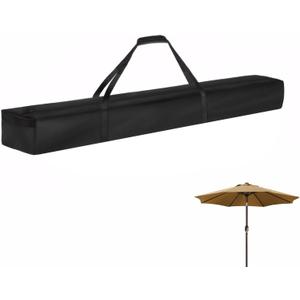 LUEXBOX 73 Inch Patio Umbrella Storage Bag for Outdoor, Nylon Beach Umbrella Folding Cover, Hammock Storage Bag, Heavy Duty Zipper Travel Carrying Duffle Bag for Sports, Beach