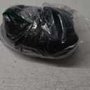 MIULEE Pack of 2 Luxury Faux Fur Throw Pillow Cover Deluxe Winter Decorative Plush Pillow Case Cushion Cover Shell for Sofa Bedroom Car 24 x 24 Inch Black