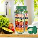 salad kind' salad bowl/mason jar, 
1000 Milliliters
