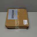 HOLKIE Caster Wheels 4 inch Total Locking Stem Casters, 3/8" -16 x 1 (Stem Diameter 3/8", Stem Length 1") Threaded Stem Casters Swivel Casters Set of 4 Heavy Duty Castors Black (Black-With Brake-4 pack)