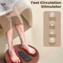 Rechargeable Foot Massager for Neuropathy with 660-850 Red Light Therapy EMS &TENS Foot Stimulator for Neuropathy, Electrical Nerve Stimulator, Relieve and improve pain and plantar fasciitis