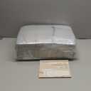 downluxe King Size Comforter Set, Fluffy Comforter Faux Fur Grey Comforter King Set, Faux Rabbit Fur Winter Bedding Set with 2 Pillowcases