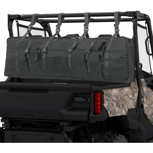 SUNPIE Double Gun Rack Tool Bag for UTV - Durable 900D Polyester, Ample Storage Organizer & Tool-Free Install Compatible with Polaris Ranger, Kawasaki Mule, Pioneer, Canam Defender Most of SXS