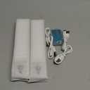 EZVALO 4-Pack Under Cabinet Lights, 2300mAh Rechargeable Motion Sensor Light Indoor, Wireless Closet Lights Battery Operated, with 3 Color Temps, Dimmable, Magnetic, for Kitchen, Stair, Pantry(8inch) (White)