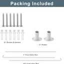 Room Darkening Curtain Rod 28-48 Inches, Wrap Around Design, Extra-Thick 1-Inch Diameter Single Drapery Rod, Extendable Metal Rod Set of Window Treatment (Matte White, 28-48")