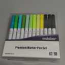 1.0 Tip Pen Set Compatible with Cricut Maker 3/Maker 4/Maker/Explore 3/4/Air 2/Air, Premium Marker Pen Set of 36 Pack Medium Point Pens for Writing, Drawing, DIY Crafts