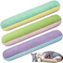 Retro Shaw Cat Toys Kicker Pillows 3Pcs, Crinkle Refillable Catnip Toys for Indoor Cats Kitten, Christmas Interactive Cat Nip Chew Kitty Kick Sticks 10.1 Inches