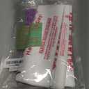 Medium Size 100 Count Plastic Bags with Handles, T-Shirt Bags, Thank You bags, Shopping Bag, Grocery bag, |for Store, Carry, Pack, Retail|, White, 1/8 Barrel, 10"x5"x18"