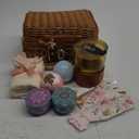 Birthday Gifts for Women,Happy Bath Set Relaxing Spa Gift Baskets Ideas for Women,Her,Mom, Sister, Coworker, Wife, Girlfriend, Daughter,Unique Mothers Day Gift for Mom,Get Well Soon Gifts Package,Birthday Gifts Ideas