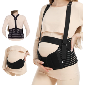 Belly Bands For Pregnant Women - Maternity Belt Pregnancy Support - Breathable Abdominal Binder, Back Support, Multiple Sizes And Colors For All Stages Of Pregnancy & Postpartum, Size M
