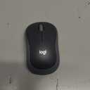 Logitech M185 Wireless Mouse, 2.4GHz with USB Mini Receiver, 12-Month Battery Life, 1000 DPI Optical Tracking, Ambidextrous PC/Mac/Laptop - Swift Grey