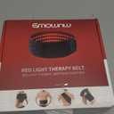 Red Light Therapy for Body, Infrared Light Therapy for Shoulder Waist Muscle Pain Relief, Upgraded 3 in 1 Led Beads, 660nm Red Light &850nm Near Infrared Light Therapy Belt Wrap Timer Remote Control (XL)