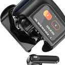 Wireless Earbuds, 48H Bass Stereo Headphones with ANC/ENC