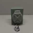 Pre-Drilling 50 Amp Generator Inlet Box RVMATE, NEMA SS2-50P Power Inlet Box, 125/250V, 6250/12500W 50a Power Inlet Box, ETL Listed, Waterproof for Outdoor Use