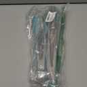 9-Inch & 12-Inch Cooking Tongs, Premium Silicone Set of 2 BPA Free Non-Stick Stainless Steel BBQ Grilling Locking Food Tong, Aqua Sky