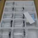 KEYWING 30Pack 8oz Candle Jars with Lids, Clear Glass Jars with Black Metal Lids, Empty Jar for Candle Making, Powders, Cream