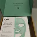 Qure Red Light Therapy for Face  LED Mask with 5 Light Modes for Anti-Aging, Acne, Wrinkles & Dark Spots, 3-Min Wireless Daily Treatments, Smart App Control with Reminders, FDA Cleared