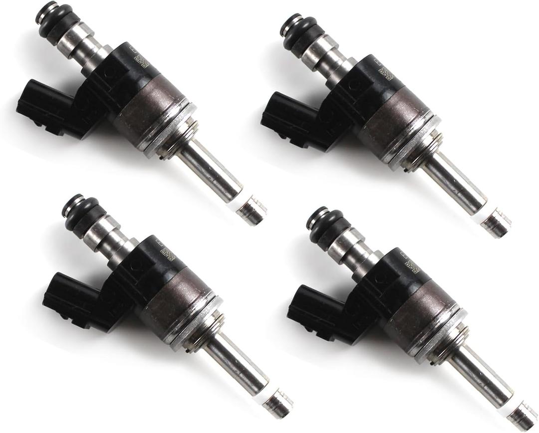 High Pressure Fuel Injectors 4pcs Fuel System Optimization Upgrade Direct Replacement for Honda Accord CR-V Civic Fit 1.5L 2015-2019 OE 16010-5R1-315