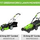 Greenworks Replacement Lawn Mower Blade (Fits : 20' Mower / 25022 / 25222)