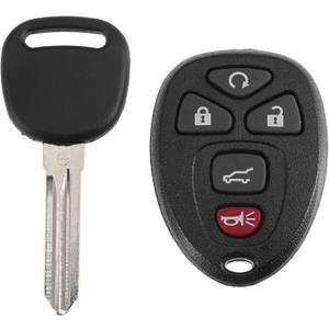X AUTOHAUX OUC60270 315MHz Replacement Keyless Entry Remote Ignition Transponder Key Fob 5 Buttons for Chevrolet Suburban 1500 2500 for Chevrolet Tahoe 2007-2014