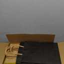 100 PCS Medium Gift Bags with Handles, 7.88"x4.73"x10.64" Party Favor Bags, 12 Colored Goodie Bags for Birthday Party, Kraft Paper Gift Bags Bulk for Wedding, Baby Shower, Celebrations, Party Supplies (Multiple)