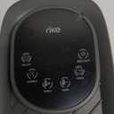 RIKE Collapsible Foot Spa with Heat, Bubbles, 24-Level Temp Control, Red Light, Timer, Foot Soaking Tub with 6 Shiatsu Rollers & Pumice Stone, Foot Bath Massager Pedicure Foot Spa for Stress Relief