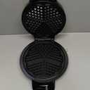 Mueller Heart 5 Waffle Maker, Waffle Iron, Adjustable Browning Control & Nonstick, Cool Touch Handle, Easy to Clean, Small Kitchen Appliances