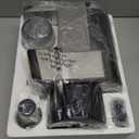 VCK Cold Press Juicer - Large 5.12" Feed Chute, Easy to Clean Slow Masticating for Nutrient Retention Quiet Motor -Silver (Grey)