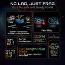 GIGABYTE B550M K AMD AM4 Micro-ATX Motherboard, Supports Ryzen 5000/4000/3000 Series Processors, DDR4, 3+3 Power Phase, 2X M.2, PCIe 4.0, USB 3.2 Gen 1, GbE LAN, Q-Flash