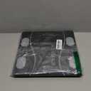 Stylish LED Display Body Fat Scale, Weight Scale, Bluetooth Smart Scale with Health app Integration, Body Fat and Health Monitor with app sync, Suitable for Bathroom (Black)