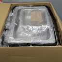 13QT Roll Top Chafing Dishes for Buffet: Catering Food Warmer for Parties, Birthday, Wedding, Christmas, 1 Full Size & 2 Half-Size Chafing Server Dish, 1 Water Pan-Glass Window