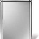 simplehuman 48 Liter / 12.7 Gallon Touch-Bar Dual Compartment Kitchen Recycling Trash Can, Brushed Stainless Steel