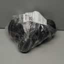 Winlyn 7 Pcs Assorted Artificial Black Pumpkins Halloween Faux Rustic Decorative Foam Pumpkins for Fall Halloween Thanksgiving Tabletop Centerpiece Mantel Kitchen Decor