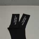 Classic Black Crew Socks With Bold White “Father Of The Bride” Lettering. Made Of Soft Cotton Blend With Added Stretch For Comfort And Durability, Perfect As A Gift For Weddings Or Special Occasions