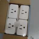 TP-Link Tapo Apple HomeKit Smart Plug Mini, Compact Design, 15A/1800W Max, Super Easy Setup, Works with Siri, Alexa & Google Home, UL Certified, 2.4G Wi-Fi Only, White, Tapo P125(4-Pack)